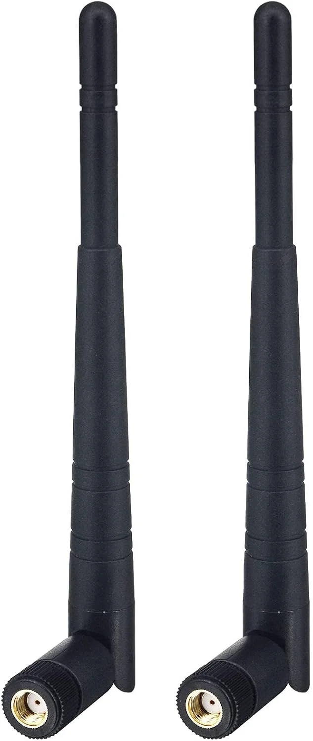 آنتن وای فای دو بانده BOOBRIE مدل 8dbi، 2.4G 5g 5.8G RP SMA نر/SMA نر، تقویت کننده آنتن جهانی روتر WLAN