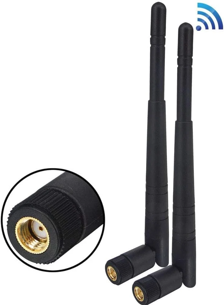 آنتن وای فای دو بانده BOOBRIE مدل 8dbi، 2.4G 5g 5.8G RP SMA نر/SMA نر، تقویت کننده آنتن جهانی روتر WLAN