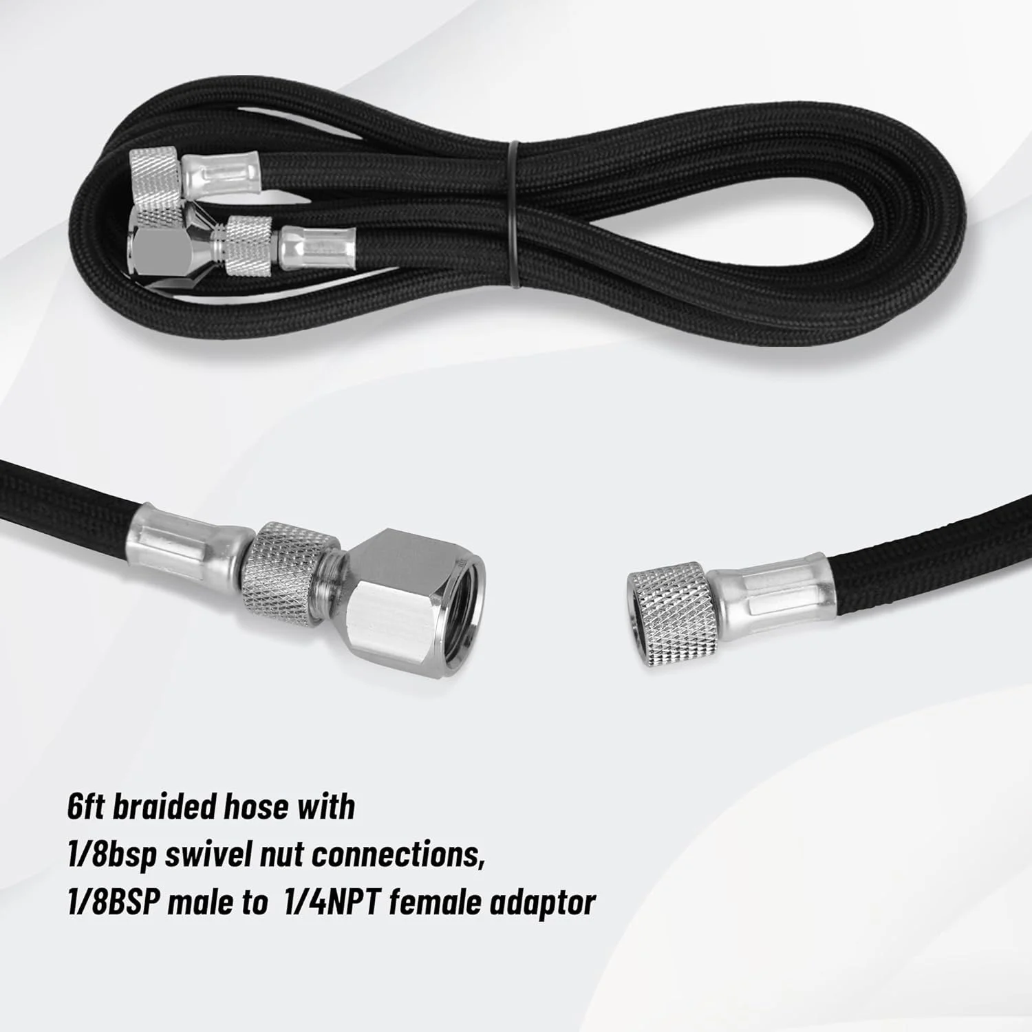 ست ایربراش حرفه ای دو منظوره Fengda FE-183K با قابلیت تغذیه ثقلی، دارای 3 سایز مخزن و 3 نازل (0.3، 0.5 و 0.8 میلی متر) ست ایربراش حرفه ای دو منظوره Fengda FE-183K با قابلیت تغذیه ثقلی، دارای 3 سایز مخزن و 3 نازل (0.3، 0.5 و 0.8 میلی متر)