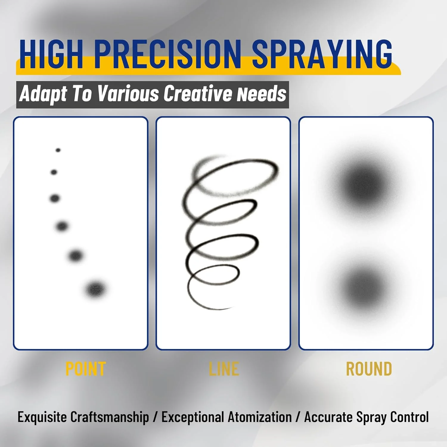 ست ایربراش حرفه ای دو منظوره Fengda FE-183K با قابلیت تغذیه ثقلی، دارای 3 سایز مخزن و 3 نازل (0.3، 0.5 و 0.8 میلی متر) ست ایربراش حرفه ای دو منظوره Fengda FE-183K با قابلیت تغذیه ثقلی، دارای 3 سایز مخزن و 3 نازل (0.3، 0.5 و 0.8 میلی متر)