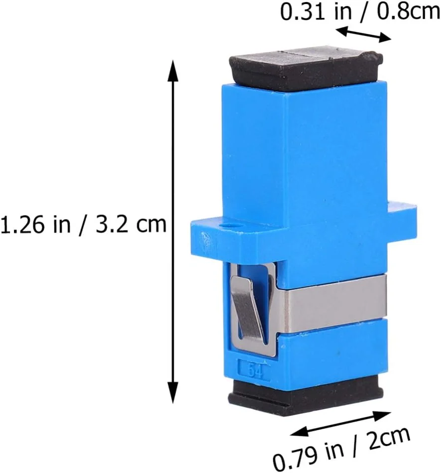 ۲۴ عدد آداپتور فیبر نوری سینگل مود، آداپتور فیبر چند منظوره، مبدل فیبر کاربردی، اتصال دهنده شبکه کوپلر نوری اینترنت