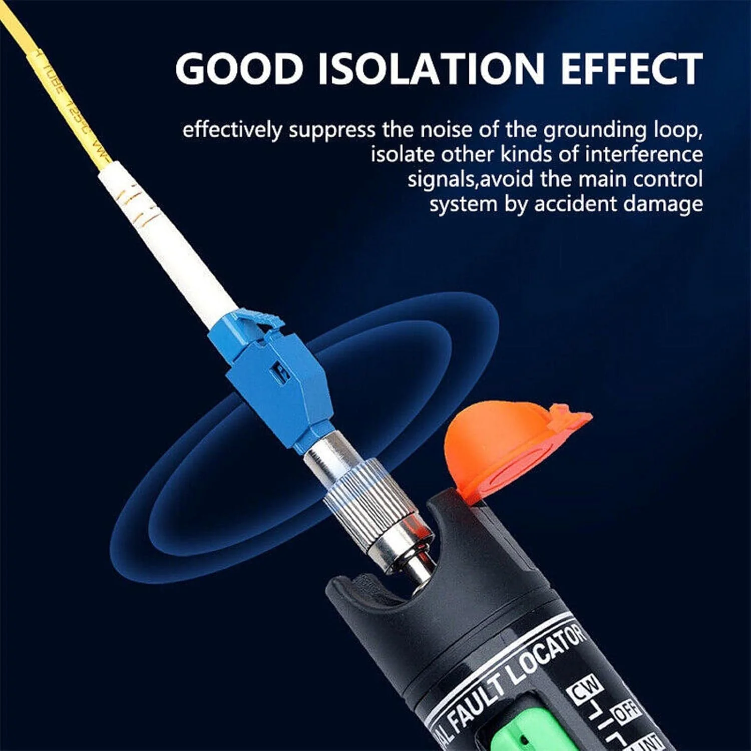 مبدل فیبر نوری سیمپلکس FC نر به LC ماده، آداپتور فیبر نوری سینگل مود