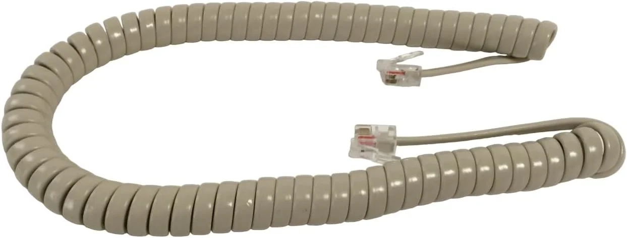 سیم گوشی تلفن خاکستری 2.7 متری The VoIP Lounge برای تلفن های سری Nortel Norstar M مدل های M7100 M7208 M7310 M7324 M2008 M2616 M5316