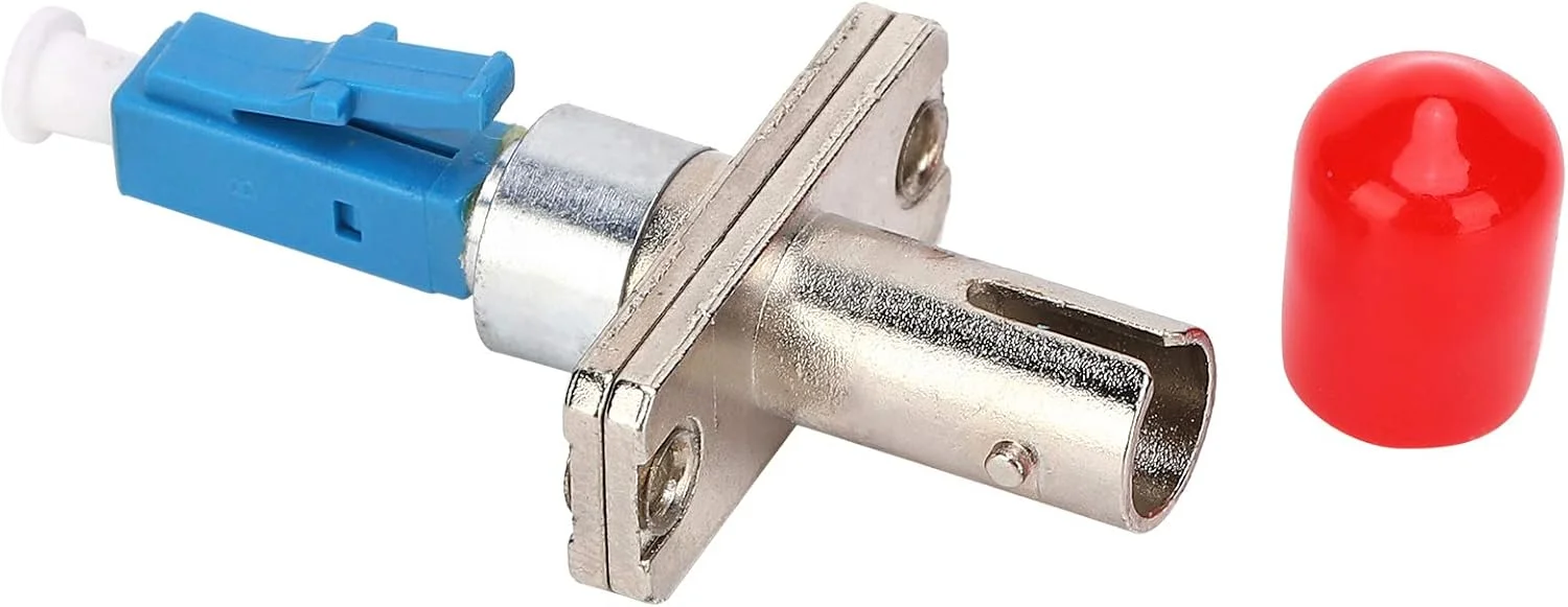 آداپتور فیبر نوری Risegun، آداپتور اتصال LC نر به ST مادگی برای مبدل فیبر نوری تک حالته