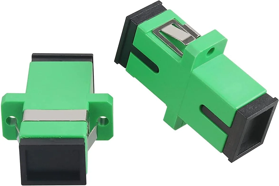 25 عدد کوپلر فیبر نوری SC سینگل مود سبز، آداپتور فیبر نوری SC مادگی به SC مادگی APC سیمپلکس سینگل مود، آداپتور اتصال دهنده اینترنت شبکه با پنل نصب 25 عدد کوپلر فیبر نوری SC سینگل مود سبز، آداپتور فیبر نوری SC مادگی به SC مادگی APC سیمپلکس سینگل مود، آداپتور اتصال دهنده اینترنت شبکه با پنل نصب