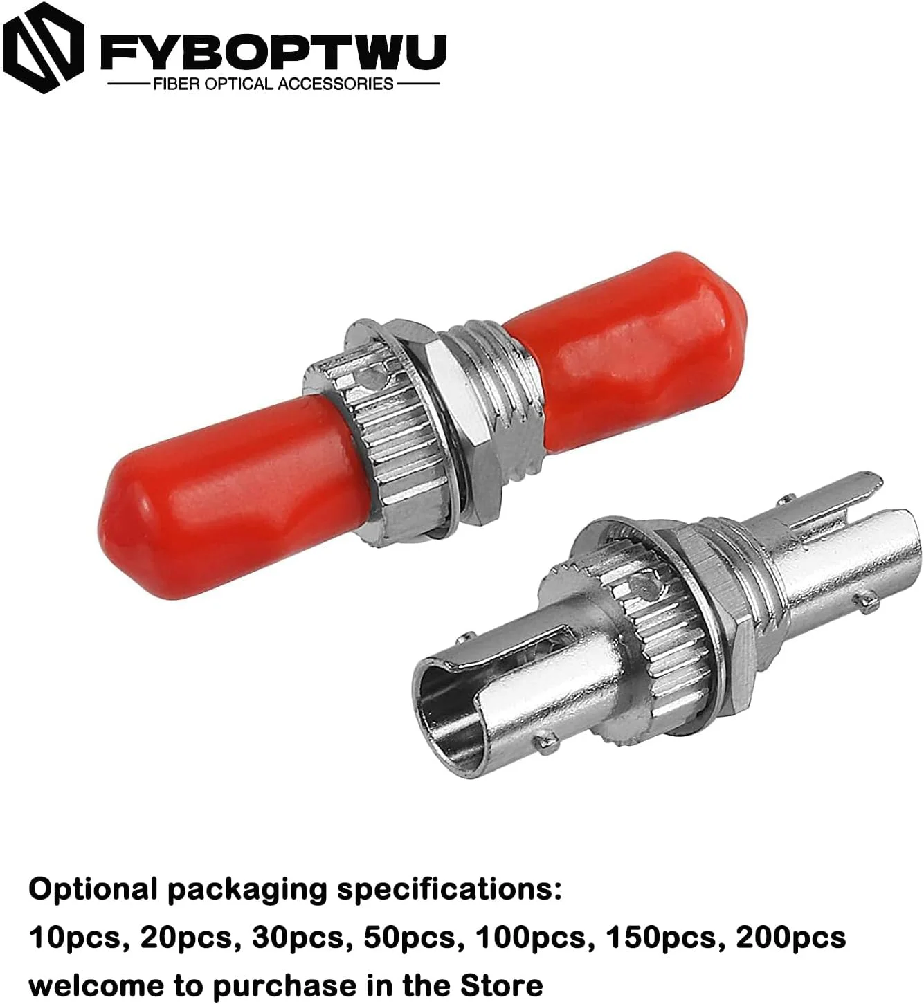 ۲۰۰ عدد آداپتور کوپلر فیبر نوری ST به ST، اتصالات بشکه ای ST، کوپلرهای ST برای افزایش طول کابل های تک حالته ST، آداپتورهای ST تمیز شده و آماده استفاده - اتصالات SM SX ST ۲۰۰ عدد آداپتور کوپلر فیبر نوری ST به ST، اتصالات بشکه ای ST، کوپلرهای ST برای افزایش طول کابل های تک حالته ST، آداپتورهای ST تمیز شده و آماده استفاده - اتصالات SM SX ST