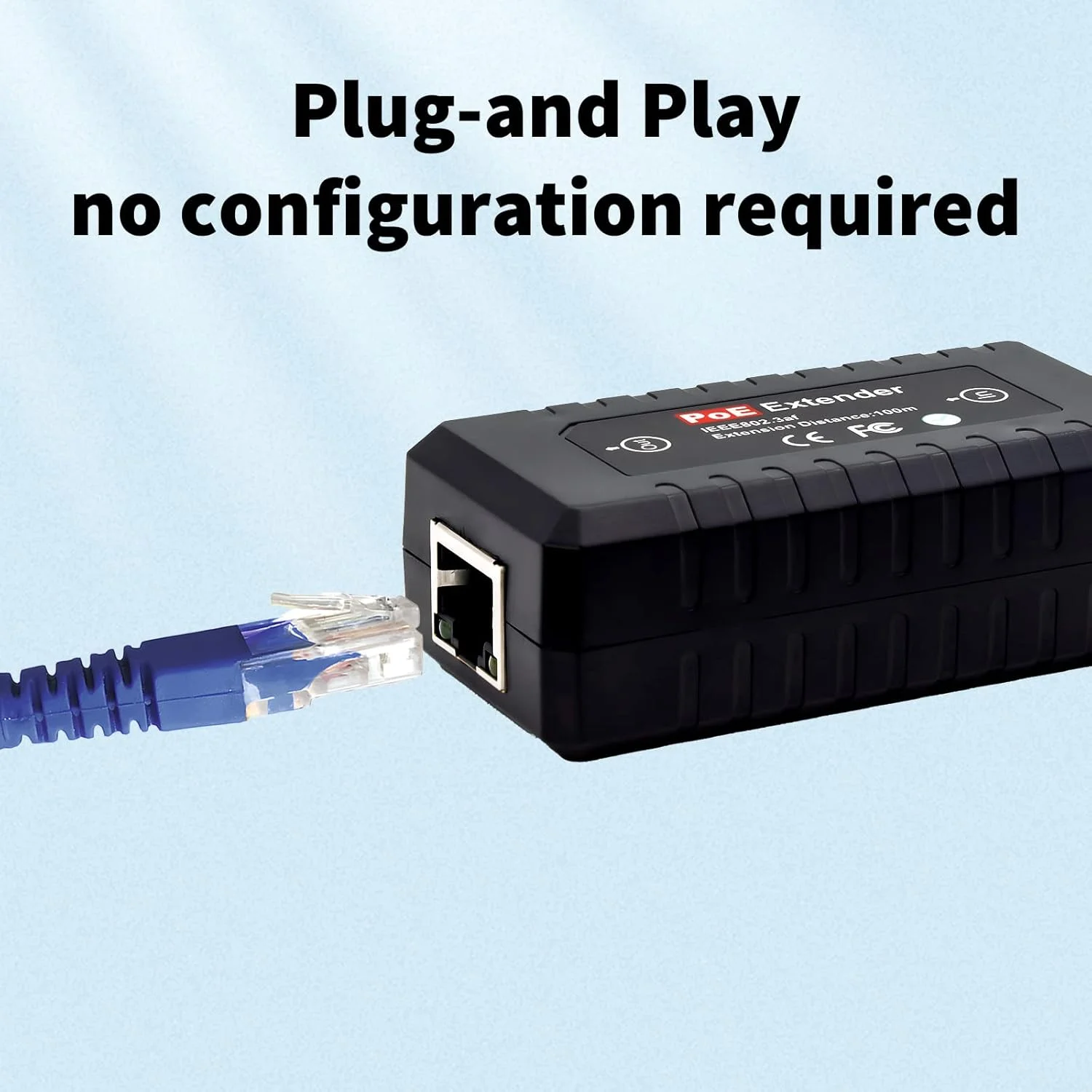 کیت توسعه دهنده PoE پنج عددی – سوئیچ عبور اترنت تک کاناله، برای شبکه‌های 10/100 مگابیت بر ثانیه، مطابق با استاندارد IEEE 802.3af، پشتیبانی از اتصال زنجیره‌ای تا 400 متر (3 واحد سری)