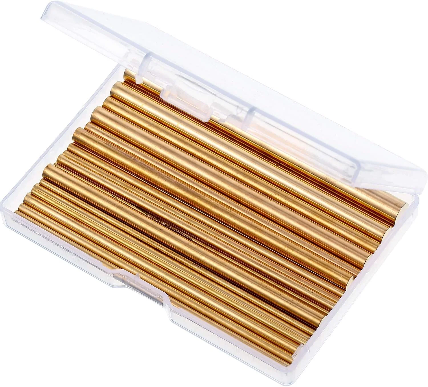 میله های گرد برنجی Getue، 24 عددی، قطر متنوع 1.5 تا 8 میلی متر، طول 100 میلی متر، میله برنجی بدون سرب برای پانچ های درایفتی، شفت های مختلف، مدل های صنایع دستی DIY، مدل هواپیما، مدل کشتی، مدل ماشین
