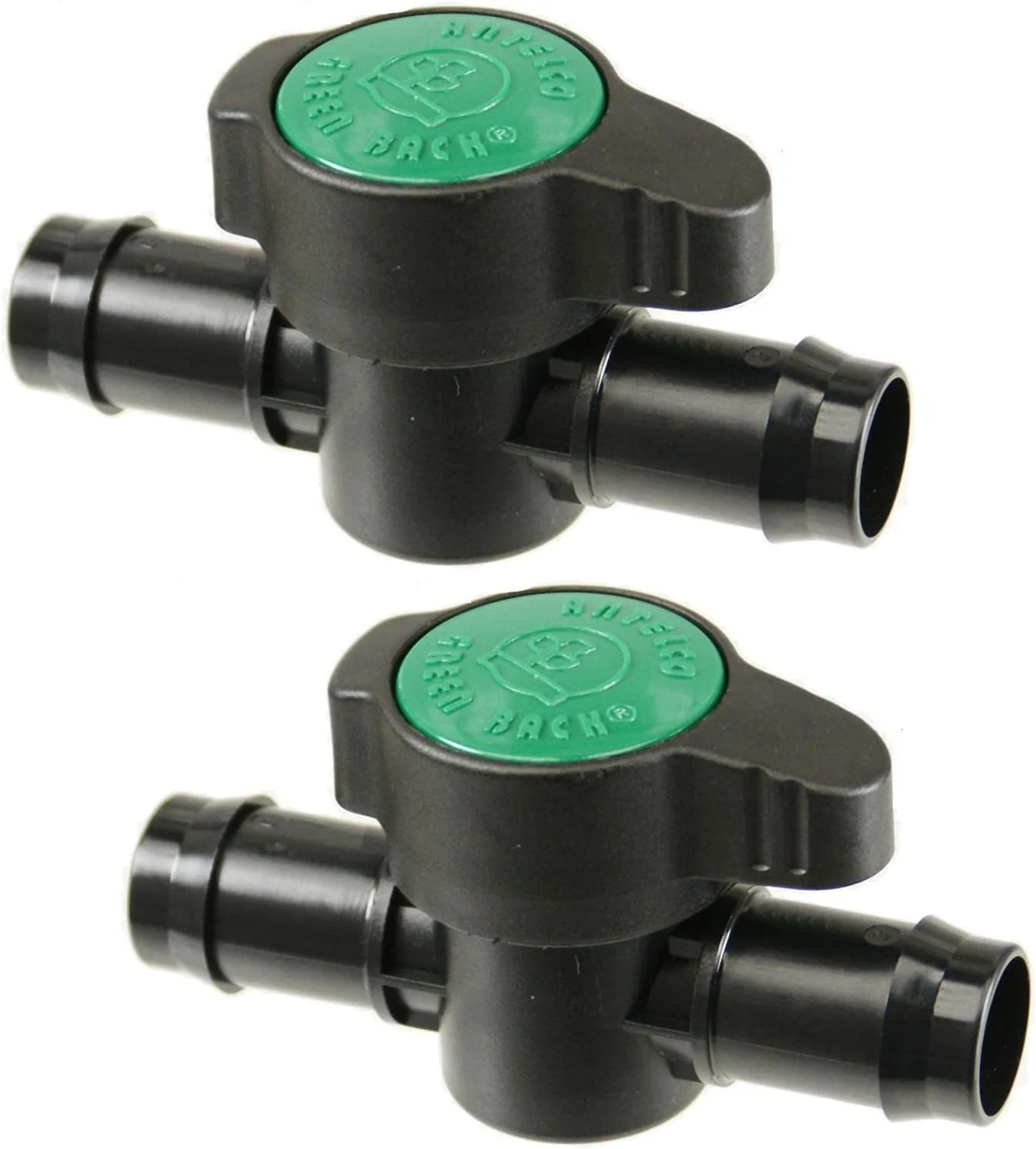 شیر توپی خاردار خطی 2 عددی برای لوله 3/4 اینچی - تنظیم و قطع/وصل جریان آب