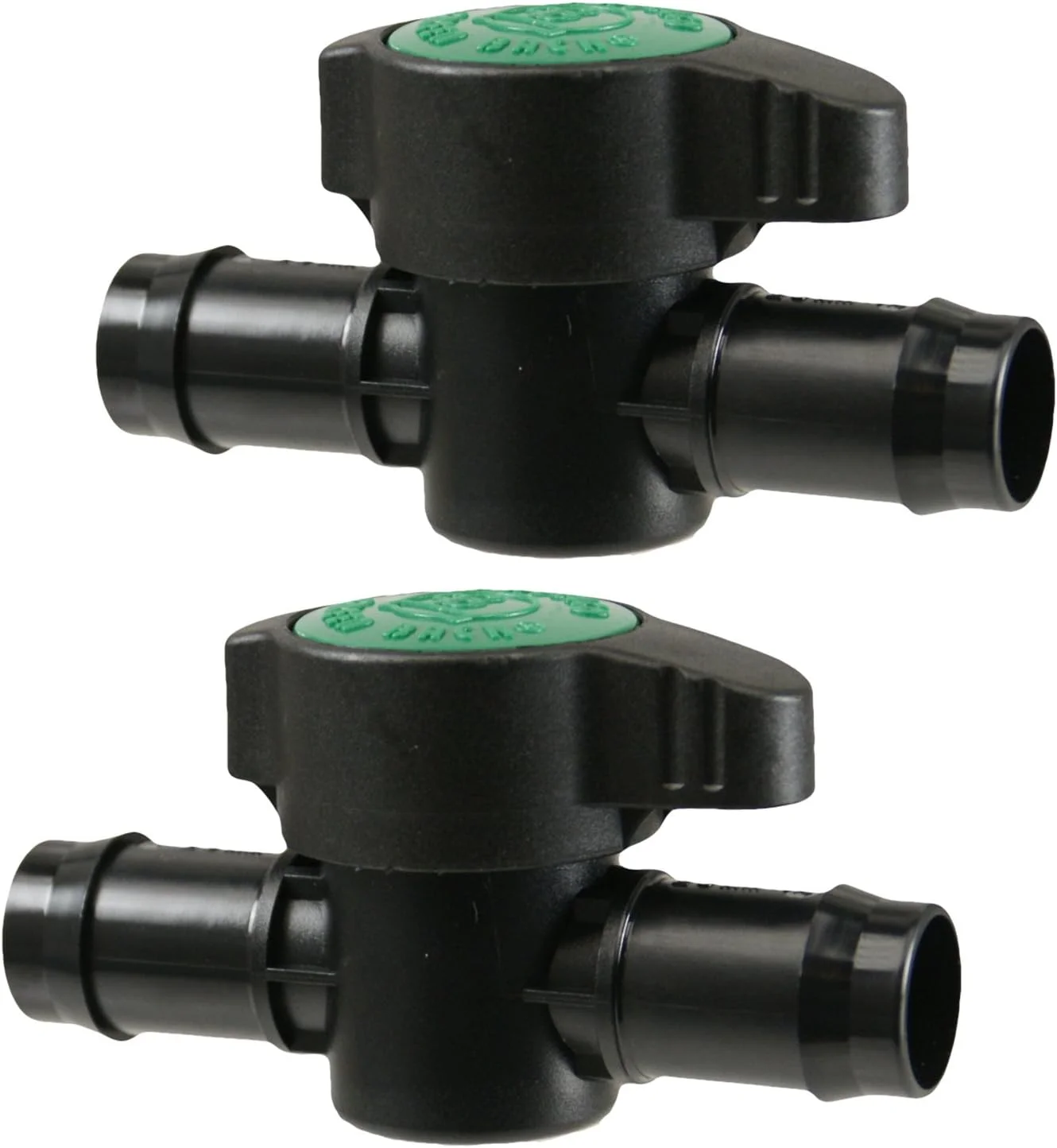 شیر توپی خاردار خطی 2 عددی برای لوله 3/4 اینچی - تنظیم و قطع/وصل جریان آب