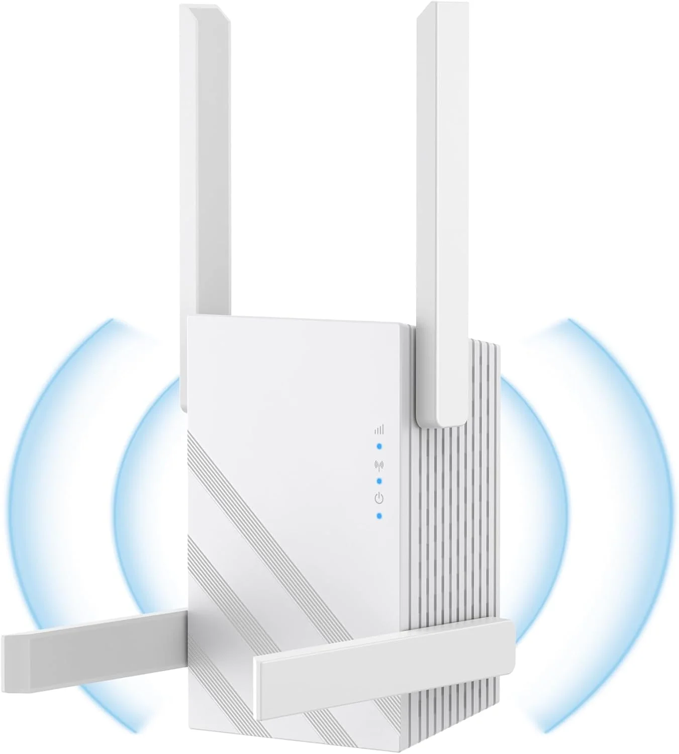 تقویت کننده WiFi دو بانده 5GHz/2.4GHz، سرعت 1200Mbps، دارای پورت اترنت، پوشش دهی 12880 فوت مربع