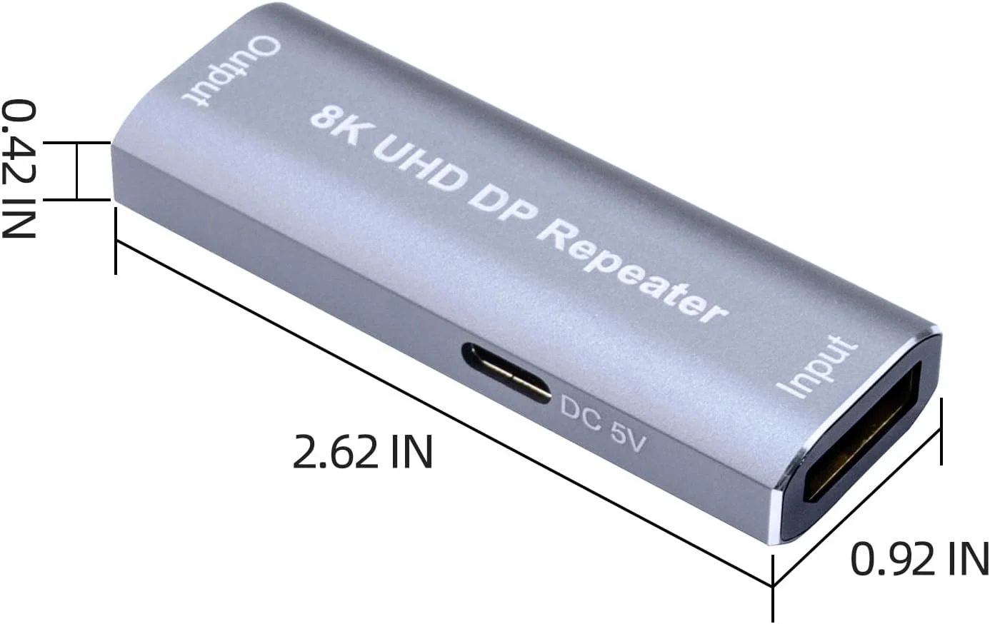 تکرار کننده DP، تکرار کننده DP با پشتیبانی از فرمت های صوتی DTS-HD/Dolby truehd/DTS/Dolby-ac3 / DSD (خاکستری DP 1.4)