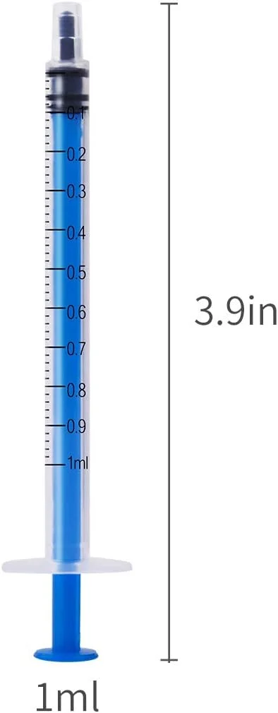 مجموعه ۱۲ عددی سرنگ پلاستیکی ۱ میلی لیتری RUIZHE با درجه بندی، بدون سوزن، مناسب برای پر کردن و اندازه گیری مایعات، تغذیه حیوانات خانگی، استفاده از روغن یا چسب...
