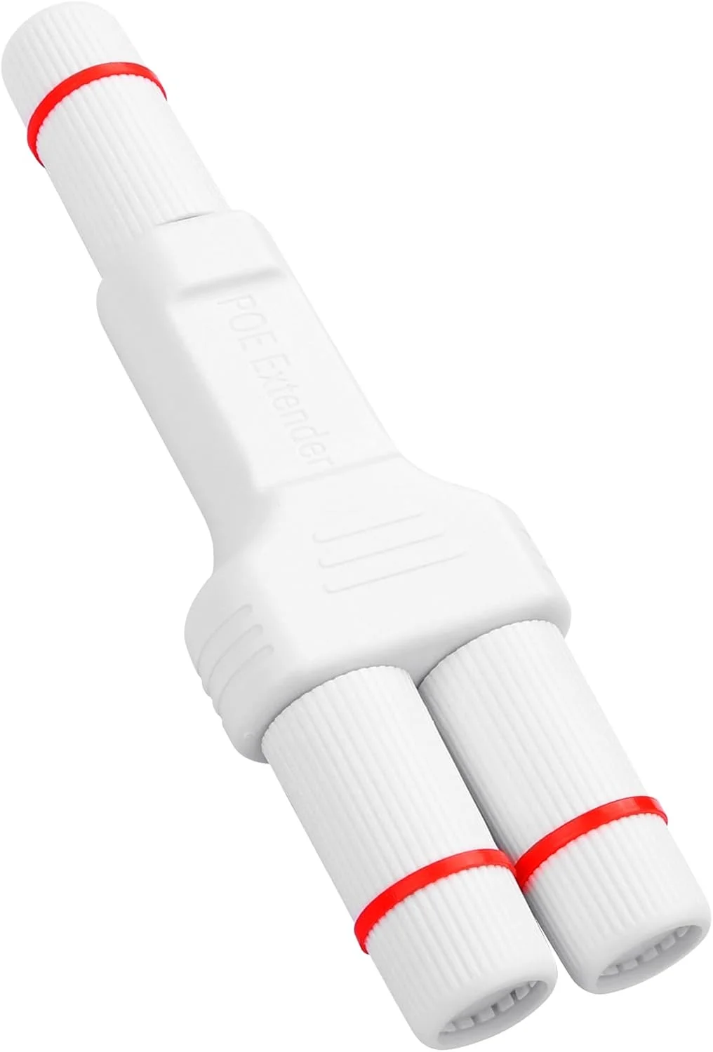 تقسیم کننده ضد آب PoE سینلون IP67، توسعه دهنده PoE یک ورودی دو خروجی، افزایش طول 100 متری، تکرار کننده PoE اترنت 10/100 مگابیت بر ثانیه در فضای باز برای دوربین IP، نصب آسان