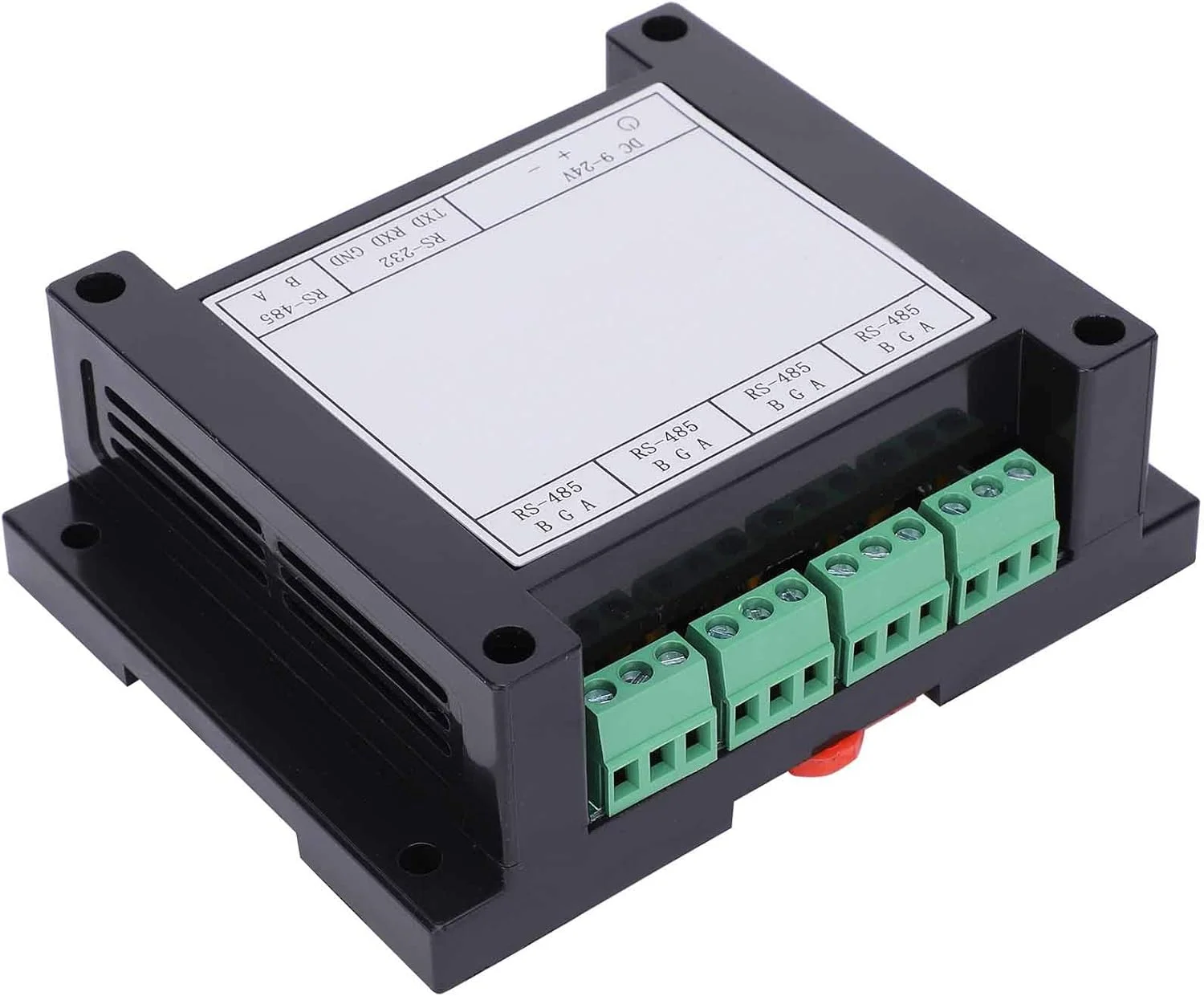 تکرار کننده با ایزولاسیون فوتوالکتریک، دارای ماژول منبع تغذیه ایزوله DC/DC داخلی، هاب تقسیم کننده 4 کاناله صنعتی 300bps-115.2Kbps