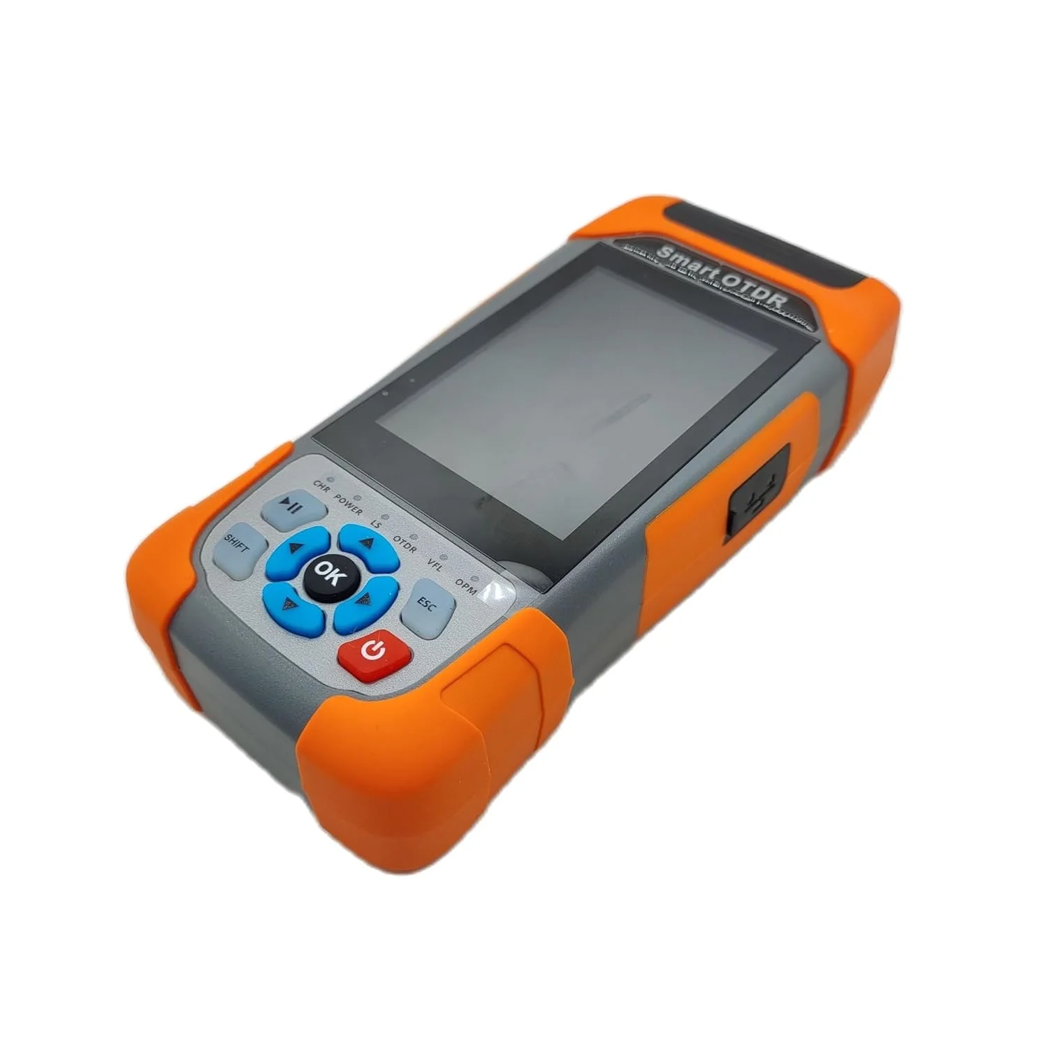 بازتاب‌سنج فیبر نوری MINI 1310/1550nm 24/22dB با صفحه لمسی، OLS، OPM، نقشه رویداد و تستر کابل اترنت (A)