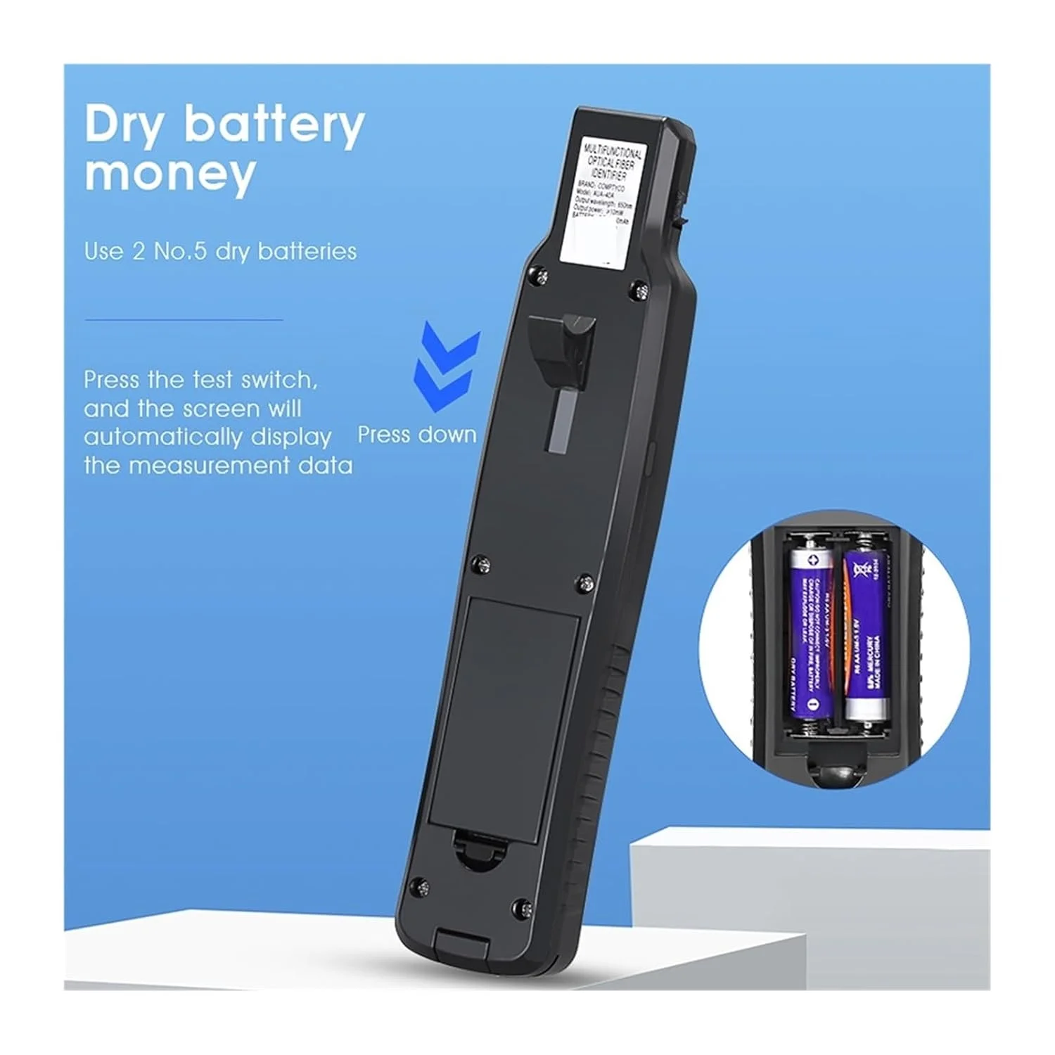 شناساگر فیبر نوری فعال، ردیاب کابل فیبر با نشانگر بصری عیب یاب 10mw (40A) شناساگر فیبر نوری فعال، ردیاب کابل فیبر با نشانگر بصری عیب یاب 10mw (40A)