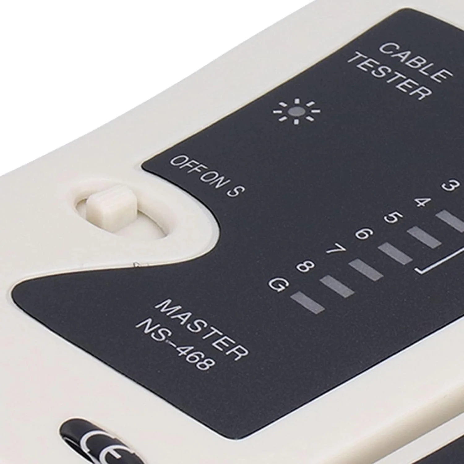 تستر کابل شبکه آگاتیج مدل NS-468، تستر کابل جهانی BNC با پوسته ABS و کیف نگهداری