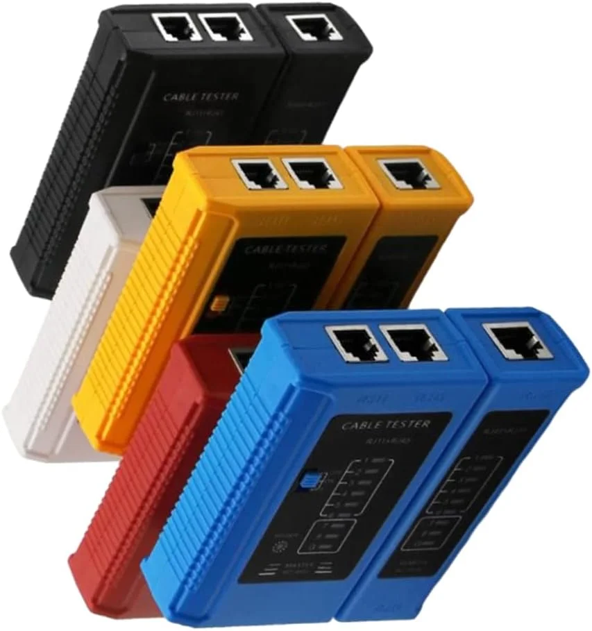 ابزار تست کابل ARAST RJ45 RJ11 USB LAN سیم کابل اترنت اتصال شبکه مشکی، لوازم جانبی LEOWE