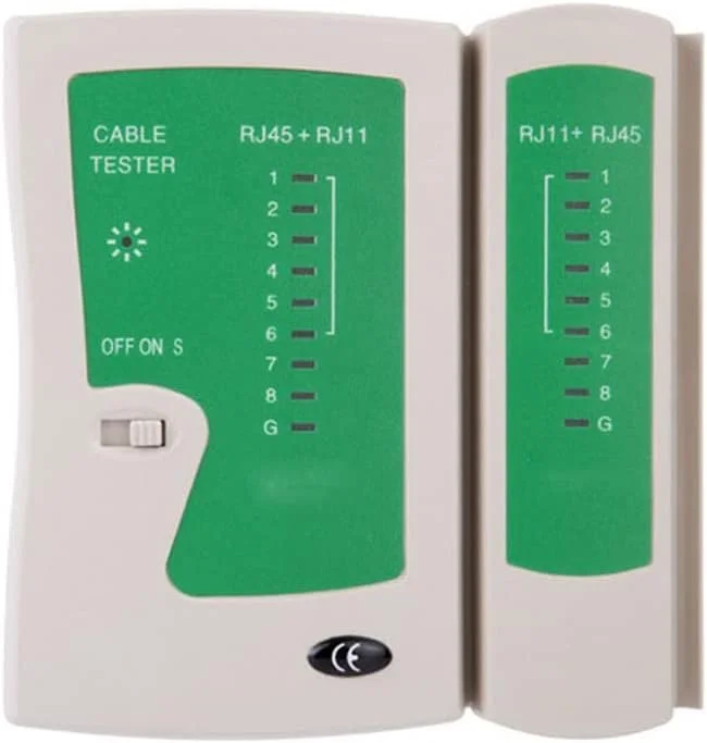تستر کابل شبکه آراست Cat5 Cat6 UTP LAN ابزار ردیاب خط تلفن سیم کشی شبکه LEOWE (رنگ: A)