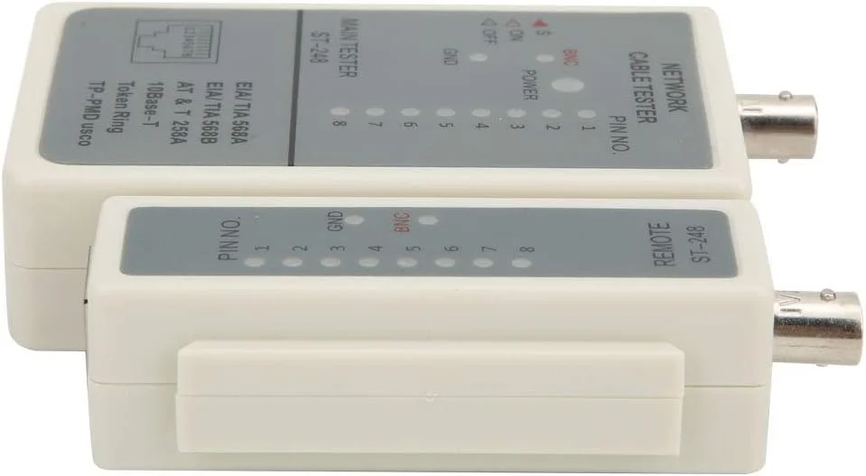 تستر کابل شبکه کواکسیال RJ45/RJ12/RJ11 LAN ابزار ردیاب خط سفید LEOWE تستر کابل شبکه کواکسیال RJ45/RJ12/RJ11 LAN ابزار ردیاب خط سفید LEOWE