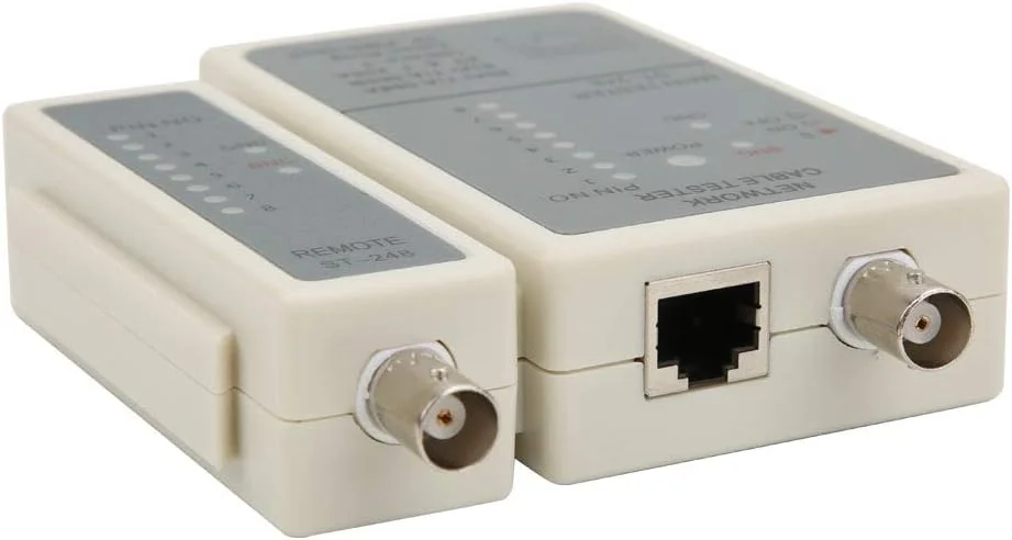 تستر کابل شبکه کواکسیال RJ45/RJ12/RJ11 LAN ابزار ردیاب خط سفید LEOWE تستر کابل شبکه کواکسیال RJ45/RJ12/RJ11 LAN ابزار ردیاب خط سفید LEOWE