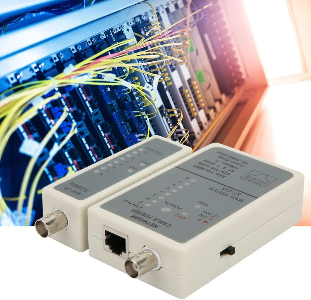 تستر کابل شبکه کواکسیال RJ45/RJ12/RJ11 LAN ابزار ردیاب خط سفید LEOWE تستر کابل شبکه کواکسیال RJ45/RJ12/RJ11 LAN ابزار ردیاب خط سفید LEOWE