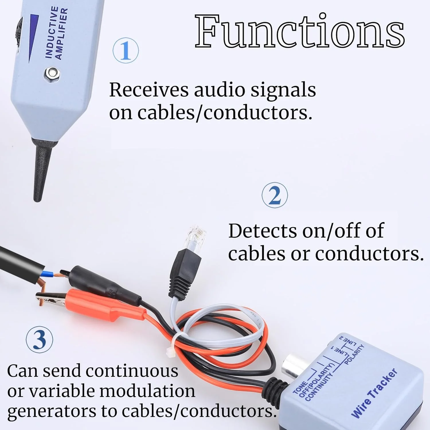 کیت ردیاب سیم کابل شبکه AUNMAS، کیت تولید کننده صدا، کیت ردیابی مدار ردیاب سیم 200EP، ردیاب کابل برای مرتب سازی کابل شبکه کیت ردیاب سیم کابل شبکه AUNMAS، کیت تولید کننده صدا، کیت ردیابی مدار ردیاب سیم 200EP، ردیاب کابل برای مرتب سازی کابل شبکه
