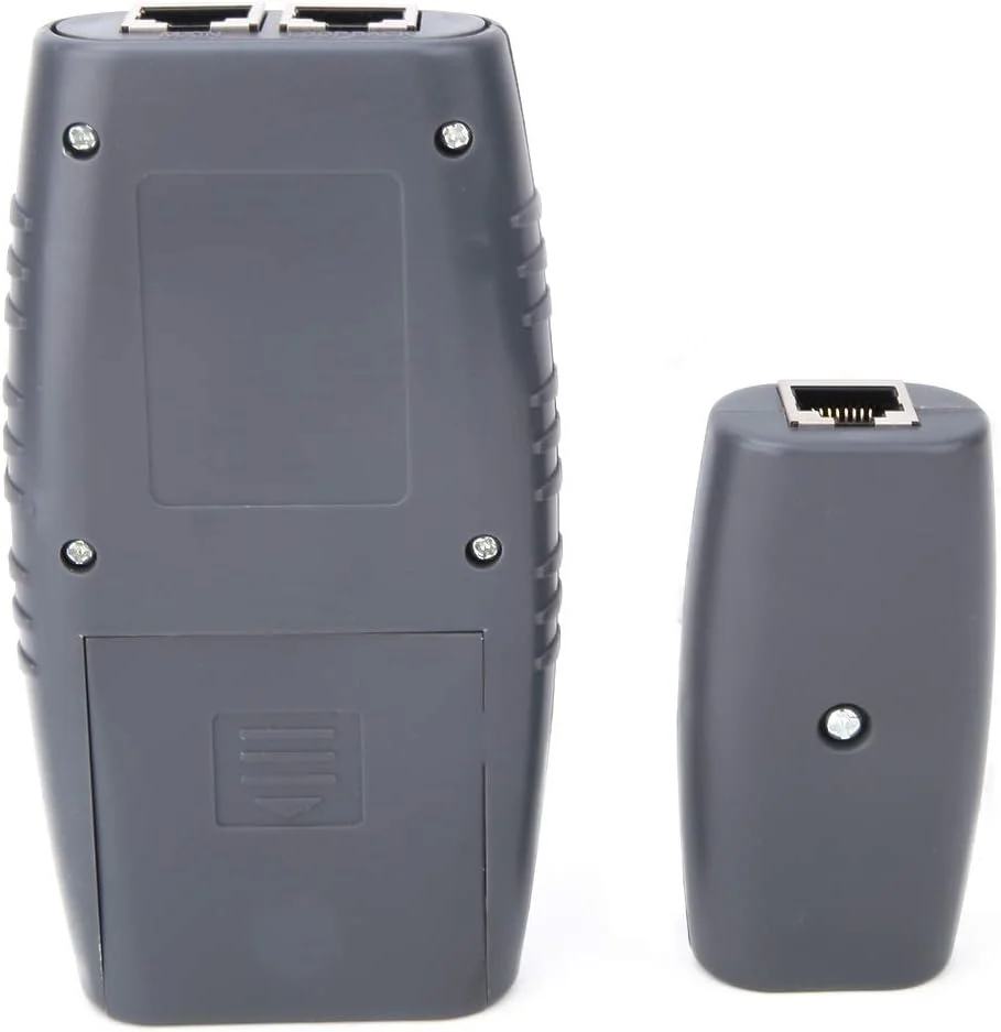 تستر کابل اتوماتیک - تستر شبکه RJ45/RJ11/BNC با صفحه نمایش LCD، اعلان صوتی و عمر باتری طولانی، برای تست پیوستگی، اتصال کوتاه و مدار باز تستر کابل اتوماتیک - تستر شبکه RJ45/RJ11/BNC با صفحه نمایش LCD، اعلان صوتی و عمر باتری طولانی، برای تست پیوستگی، اتصال کوتاه و مدار باز