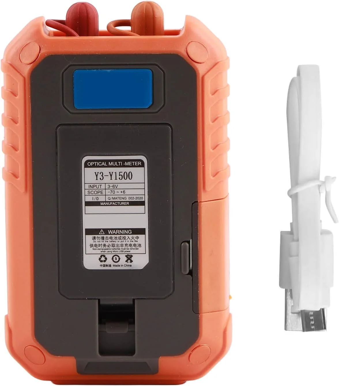 توان سنج نوری، تستر تضعیف نور فیبر مینی، نور قرمز، آشکارساز کابل شبکه چند منظوره، حافظه طول موج، تستر کابل شبکه