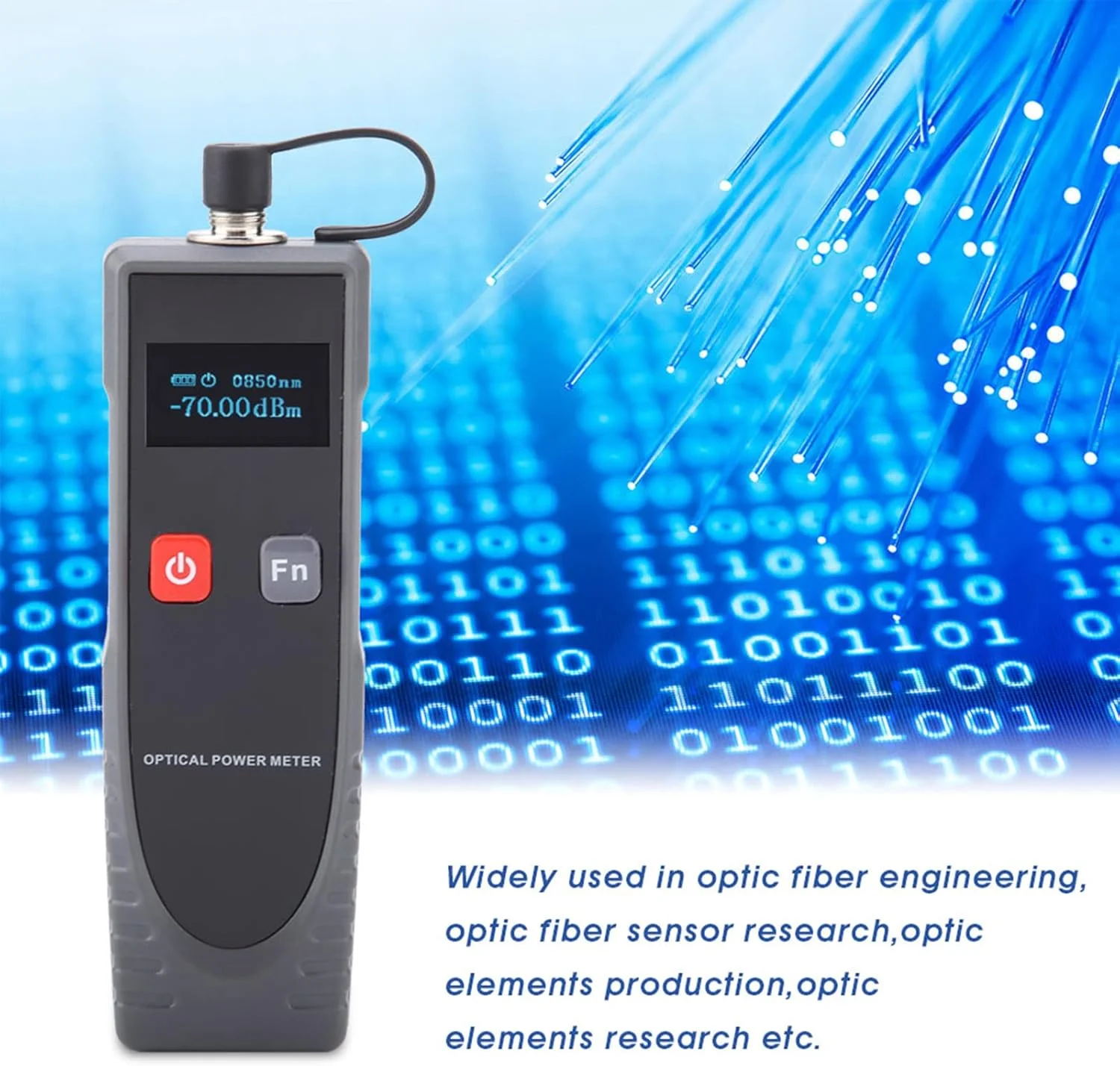 نورسنج نوری دیجیتال Brilluxa، تستر کابل فیبر نوری قابل حمل، تستر کابل شبکه دستی با صفحه نمایش LCD دیجیتال نورسنج نوری دیجیتال Brilluxa، تستر کابل فیبر نوری قابل حمل، تستر کابل شبکه دستی با صفحه نمایش LCD دیجیتال