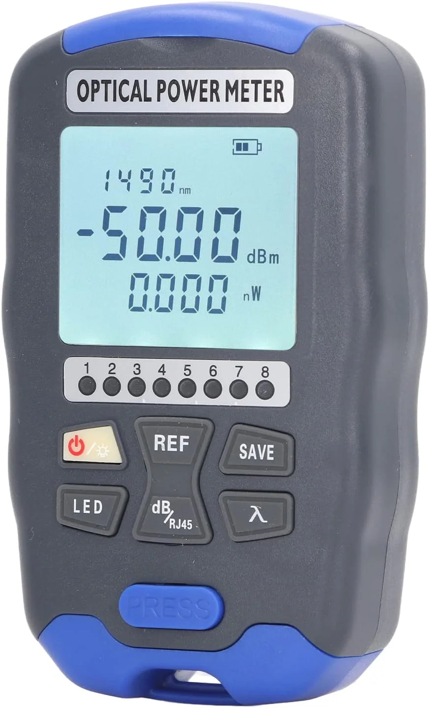 توان سنج فیبر نوری مینی 3 در 1 BROLEO، یابنده عیب بصری با نور LED 10 کیلومتری FC SC ST، تستر فیبر رابط شارژ USB تستر کابل فیبر نوری (AUA