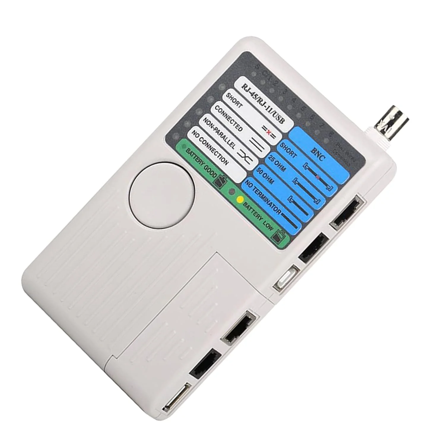 تستر کابل شبکه 4 در 1 RJ45/RJ11/USB/BNC LAN