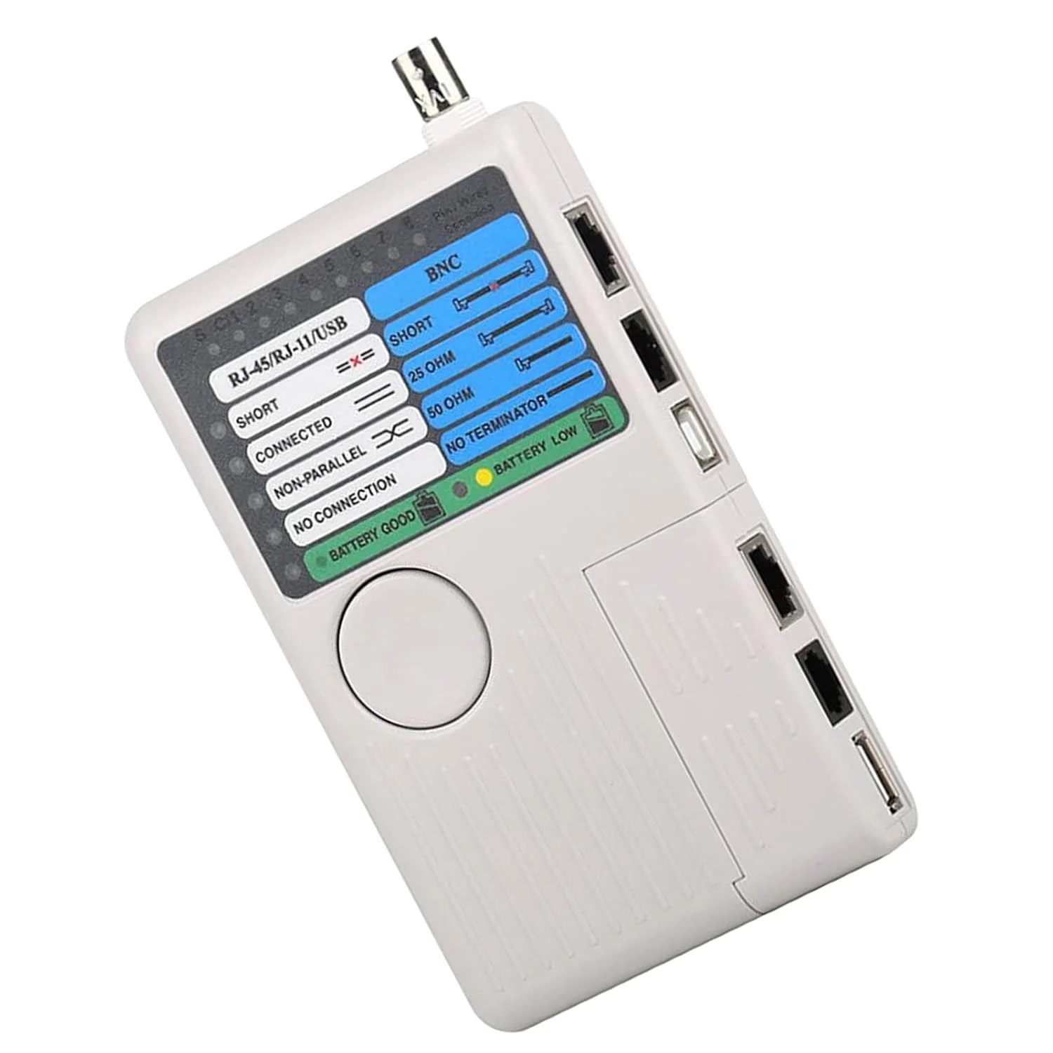 تستر کابل شبکه 4 در 1 RJ45/RJ11/USB/BNC LAN