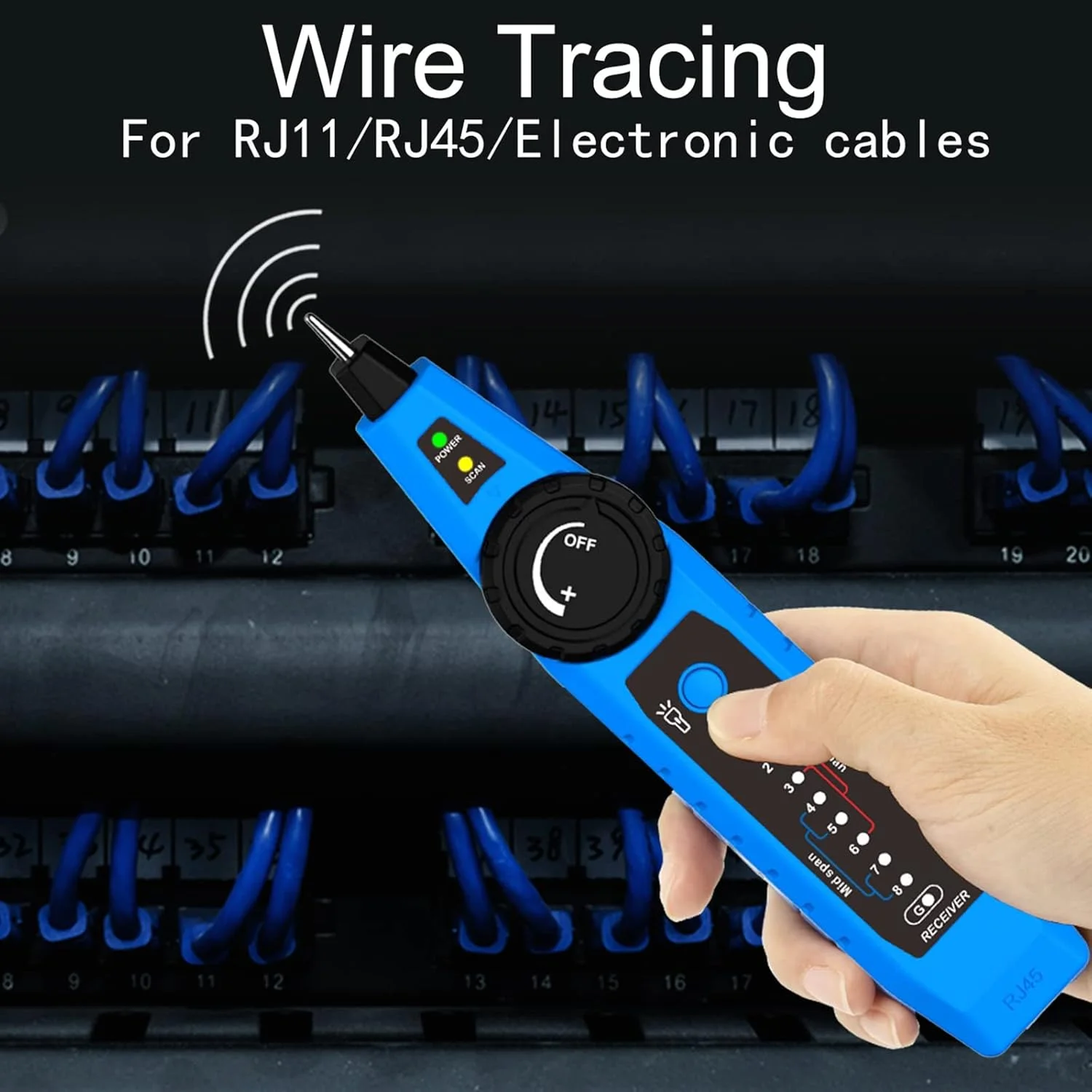 ردیاب کابل، تستر LAN، تشخیص اتصال کوتاه، مدار باز، متقاطع، ابزارهای تست ضروری برای پرسنل ارتباطات، مهندسی سیم کشی و نگهداری شبکه