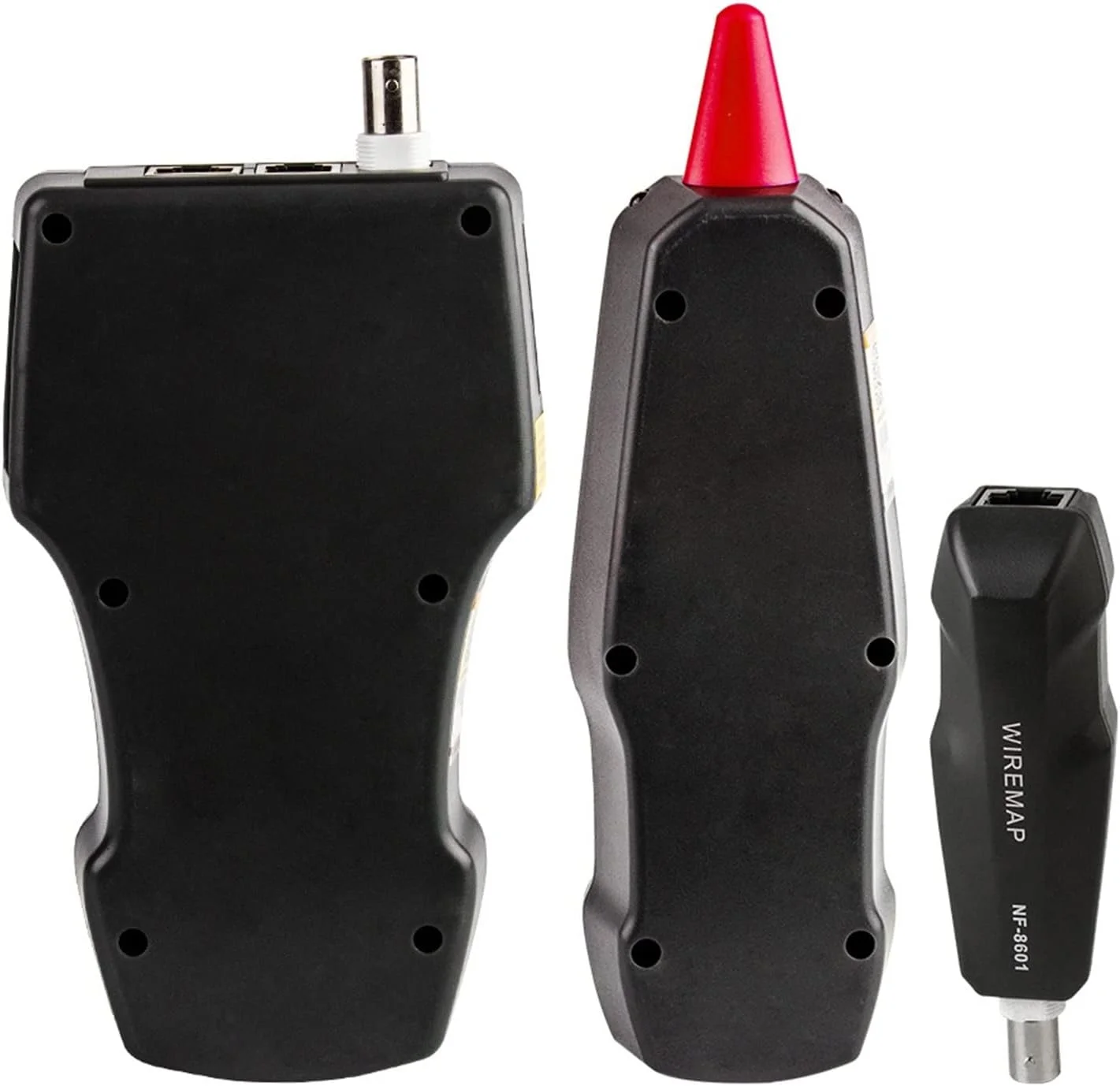 تستر فیبر نوری DOKGRYD، ردیاب خط چند منظوره با عملکرد به روز شده، تستر POE و PING، اندازه گیری طول کابل به همراه 8 ریموت NF-8601W