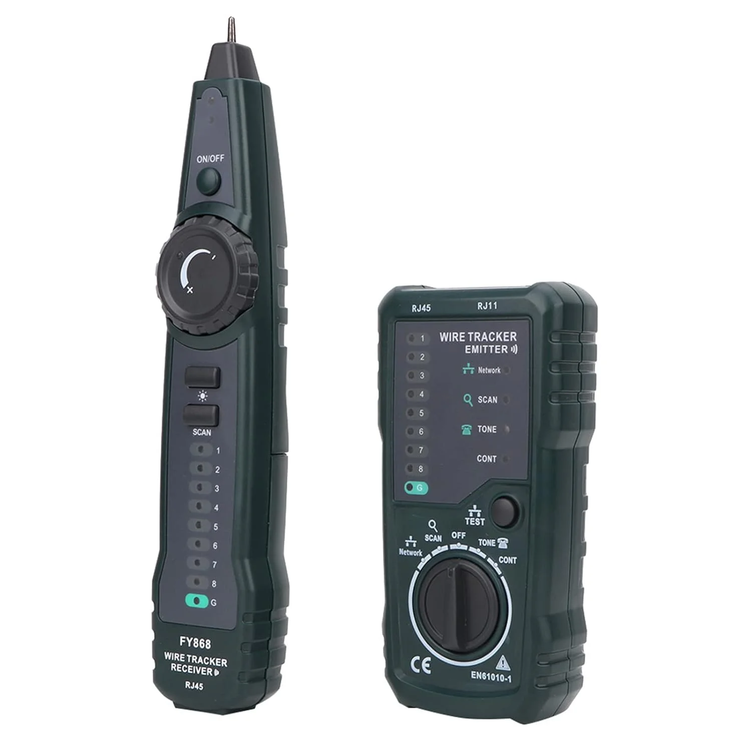 تستر کابل RiToEasysports FY868 برای مهندسان تعمیر و نگهداری، تستر کابل تلفن