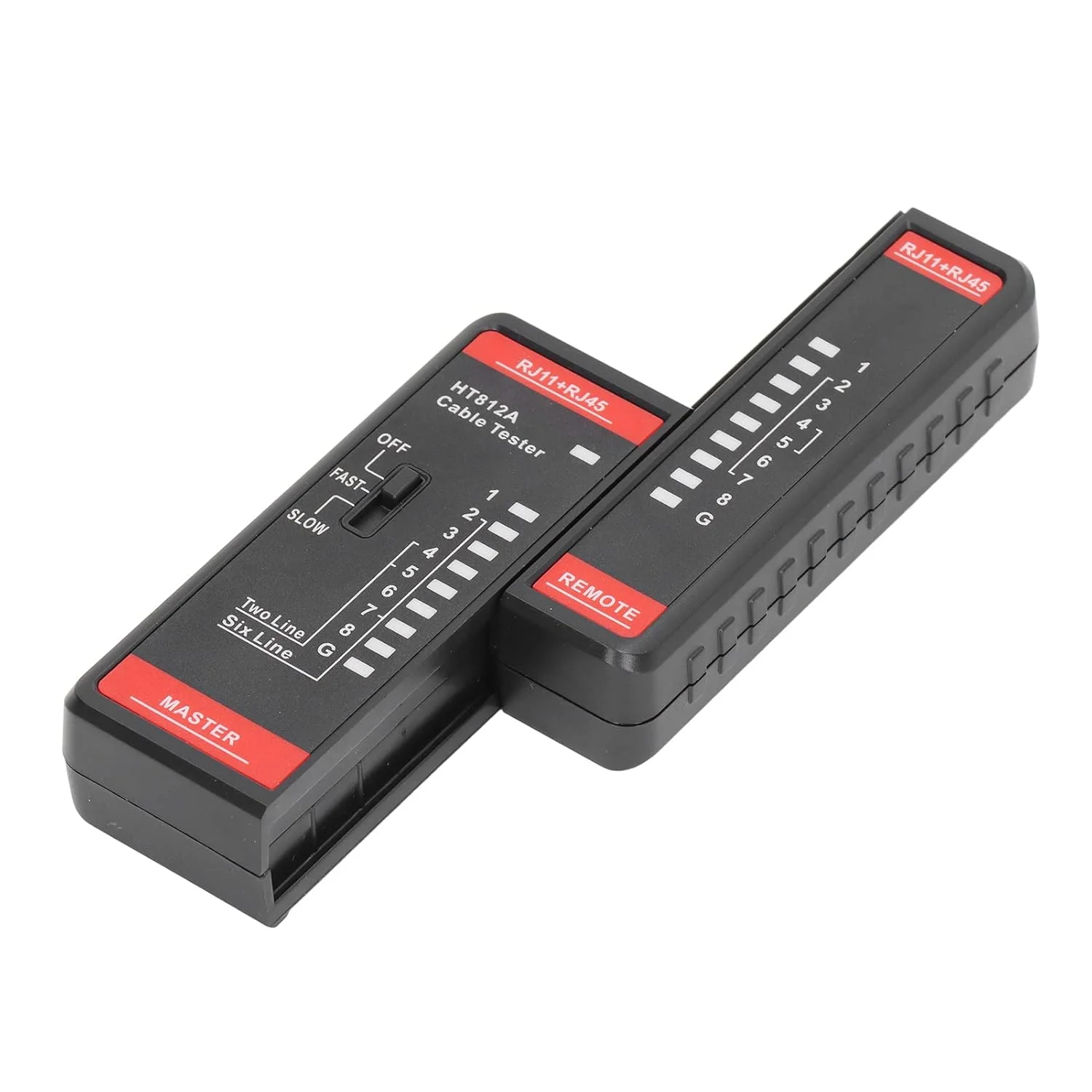 تستر کابل بسیار مطمئن Elprico RJ11 RJ45 ابزار تست سیم خط تلفن برای اندازه گیری