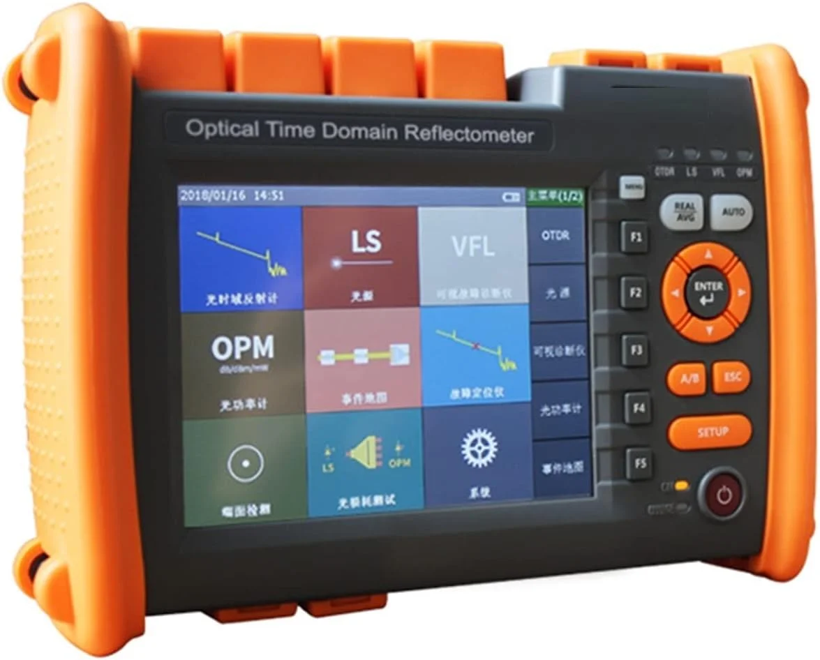 دستگاه اندازه گیری توان نوری OTDR مدل NK5600، تستر نقطه شکست کابل نوری، تشخیص طول و خرابی برای اندازه گیری