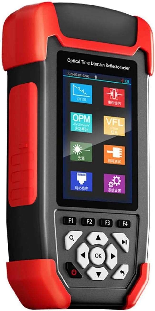 تستر فیبر نوری OTDR مدل Fawoonu NF-981، رفلکتومتر فیبر نوری 24/22dB، تستر فیبر نوری، ابزار یافتن نقطه شکست و کابل فیبر نوری