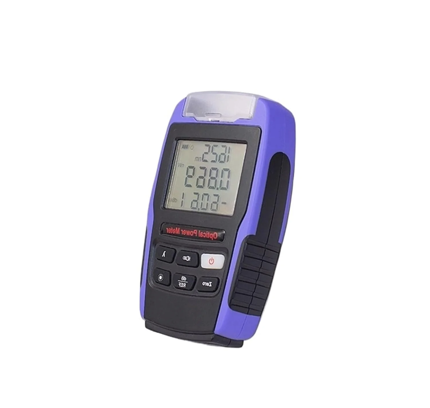 توان‌سنج فیبر نوری مینی با نور LED، تستر کابل فیبر نوری دستی -70+6dBm یا -50+26dBm (10-A2)