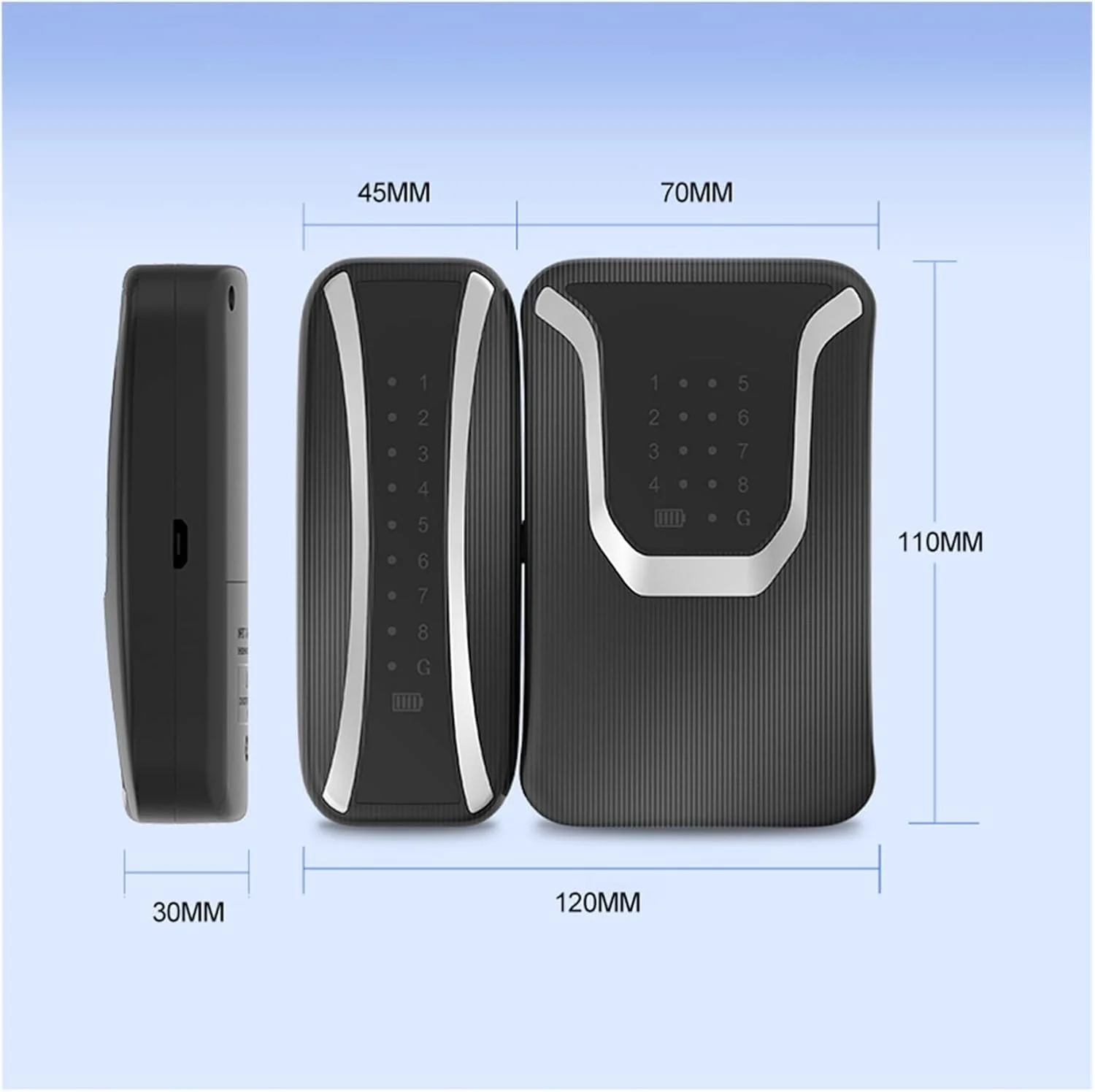 تستر کابل شبکه چند منظوره FURLOU، دستگاه تست خط شبکه USB با قابلیت تشخیص خودکار و محافظت از شارژ (رنگ: نوع USB) (رنگ: نوع USB)