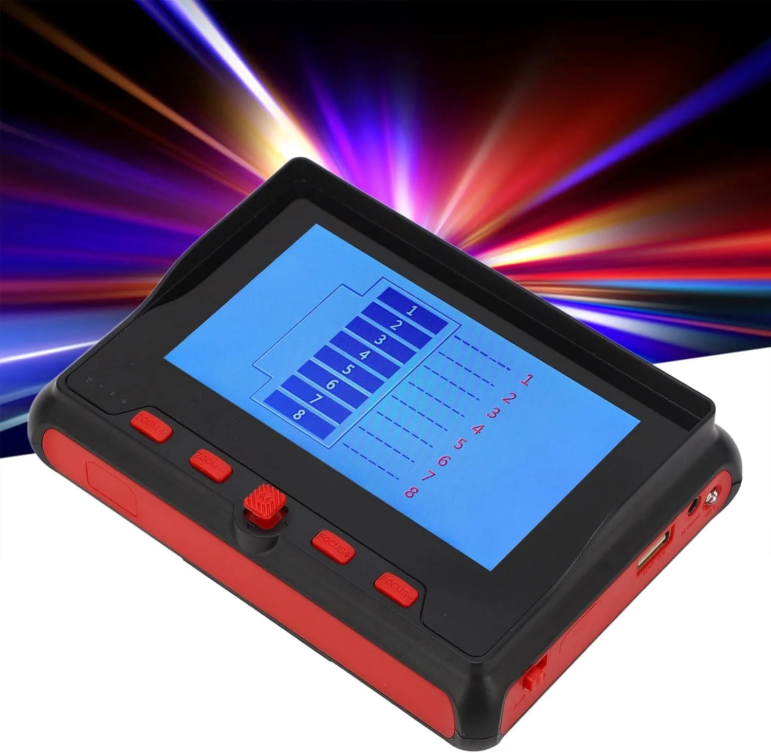 مانیتور تست دوربین مداربسته 4 اینچی AHD TVI CVI UTP، تستر کابل 8 مگاپیکسلی برای تعمیر و نگهداری، تست کابل مانیتور / خروجی DC12V، تستر قابل حمل 5 اینچی مانیتور تست دوربین مداربسته 4 اینچی AHD TVI CVI UTP، تستر کابل 8 مگاپیکسلی برای تعمیر و نگهداری، تست کابل مانیتور / خروجی DC12V، تستر قابل حمل 5 اینچی