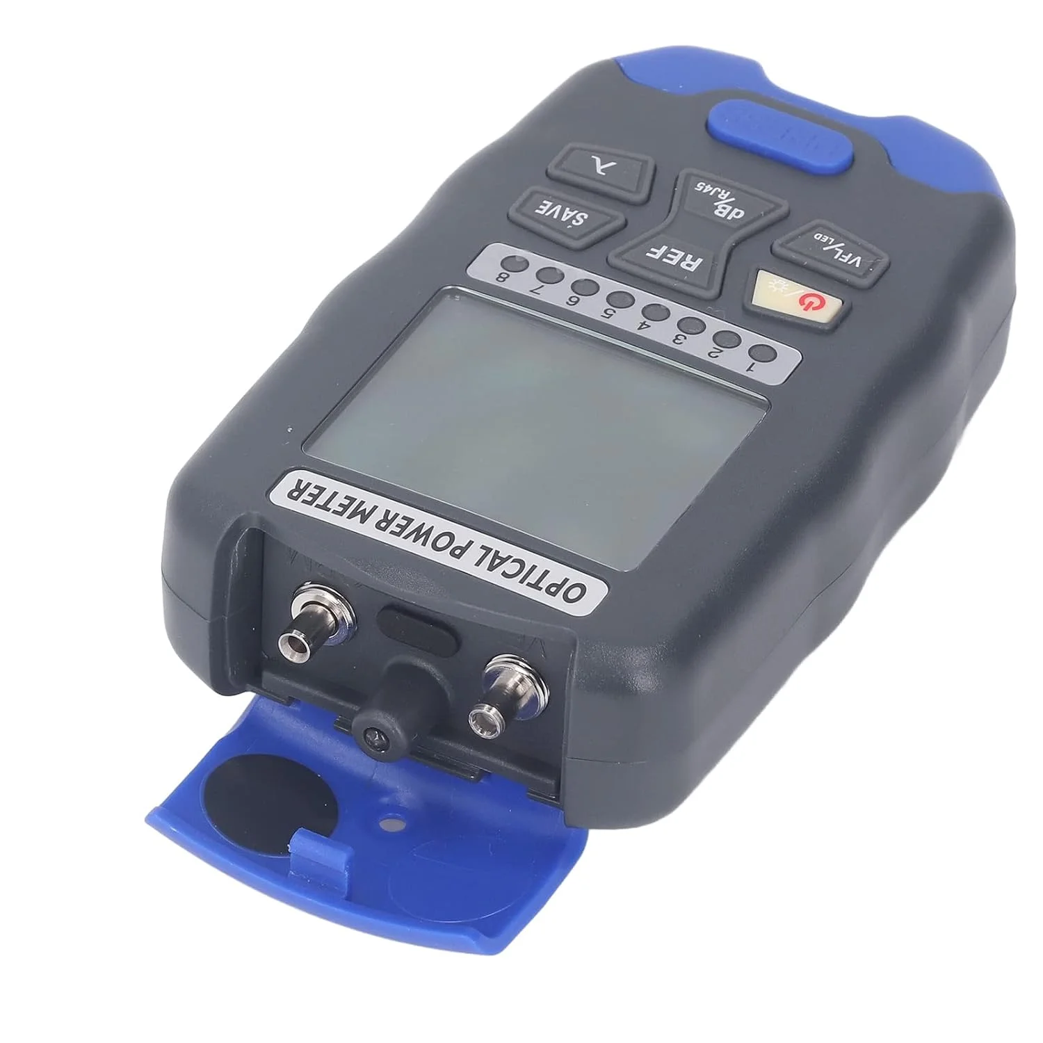 دستگاه سنجش توان نوری Gearwell، تستر فیبر نوری 15 کیلومتری، مکان یاب عیب یابی بصری نور قرمز، ابزار بازرسی LED، برای تست و تشخیص کابل شبکه (AUA DC70(-70~+10dBm))