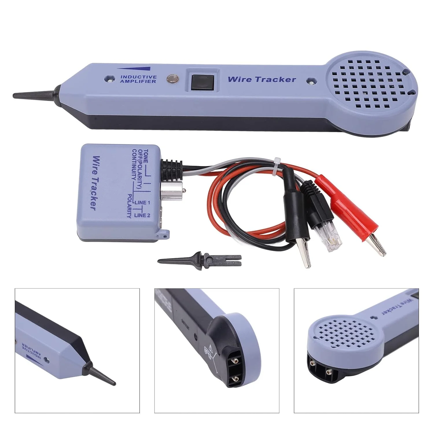 کیت ردیاب کابل شبکه، کیت تولید کننده تون با نشانه صوتی و بصری، تستر مدار ردیاب سیم برای تطبیق کابل های شبکه کیت ردیاب کابل شبکه، کیت تولید کننده تون با نشانه صوتی و بصری، تستر مدار ردیاب سیم برای تطبیق کابل های شبکه