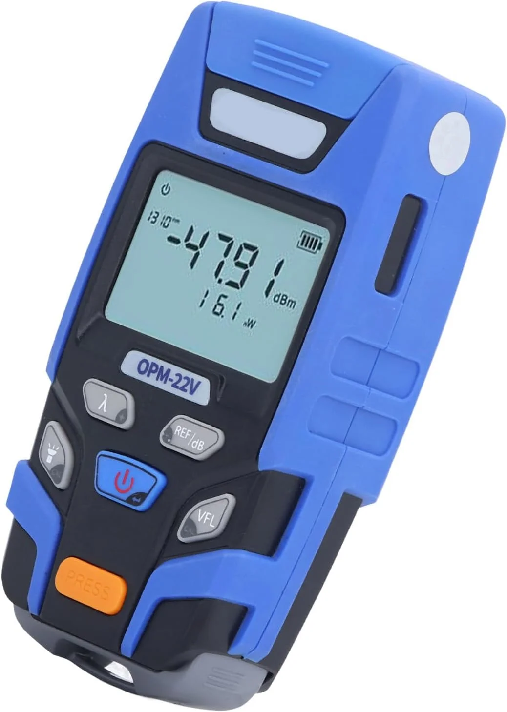 توان سنج فیبر نوری، تستر فیبر نوری 3 در 1، ابزار اندازه گیری نور قرمز، توان سنج با دقت بالا، -70 تا +6dBm، کیت تست کابل فیبر نوری توان سنج فیبر نوری، تستر فیبر نوری 3 در 1، ابزار اندازه گیری نور قرمز، توان سنج با دقت بالا، -70 تا +6dBm، کیت تست کابل فیبر نوری