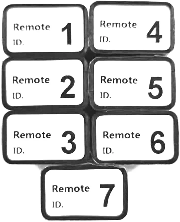 3 عدد / 7 عدد (اختیاری) لوازم جانبی تست کننده کابل، شناسه ریموت، لوازم جانبی کاربردی تست کننده کابل
