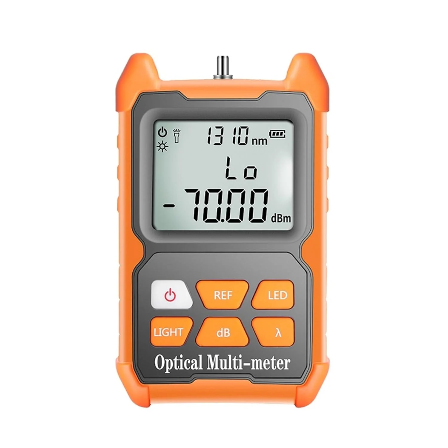 مینی OPM تستر کابل فیبر نوری و توان سنج نوری دستی -70+6
