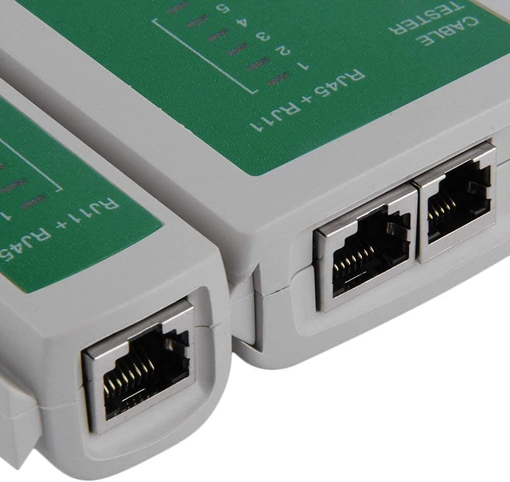 تستر کابل شبکه دستی FBS® RJ45/RJ11 Cat5/Cat6 LAN، ردیاب و آشکارساز خط تلفن