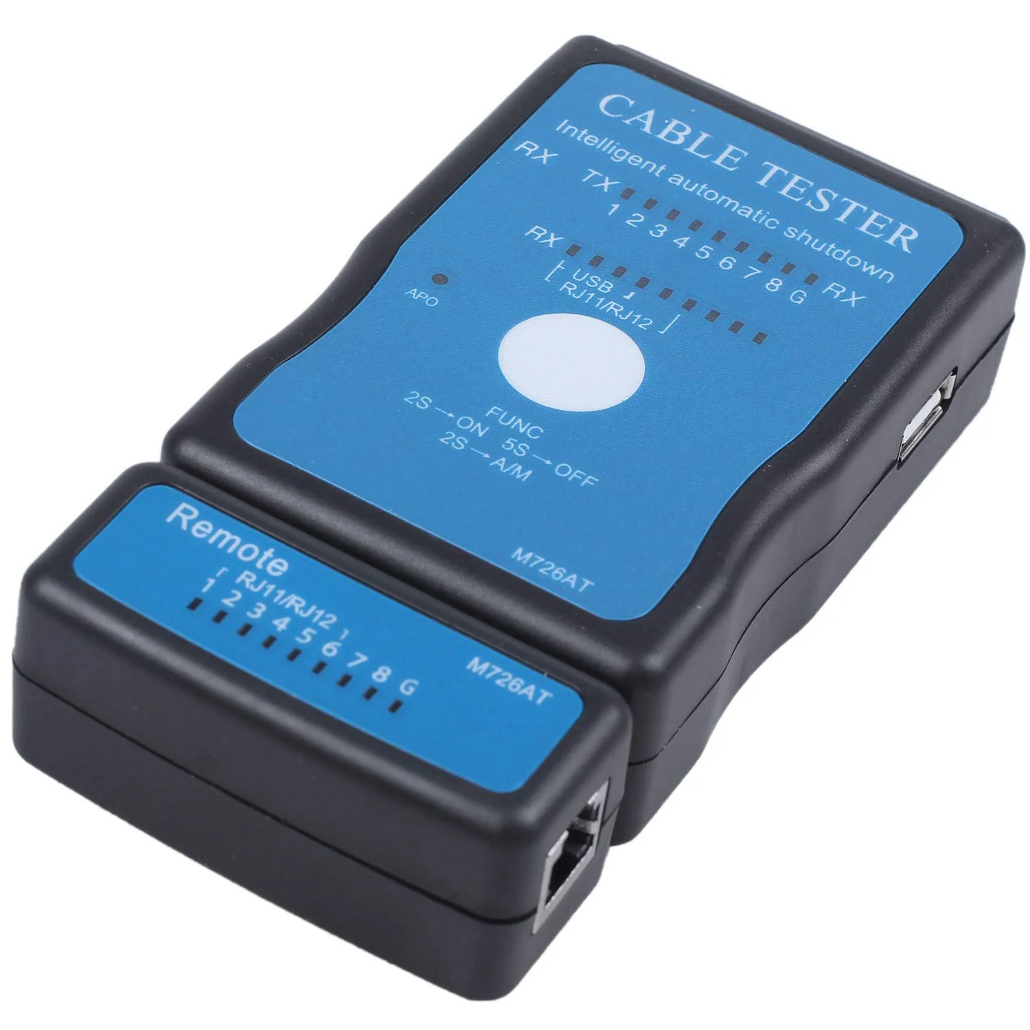 تستر کابل شبکه چند منظوره RJ45 RJ11 پرینتر USB LAN